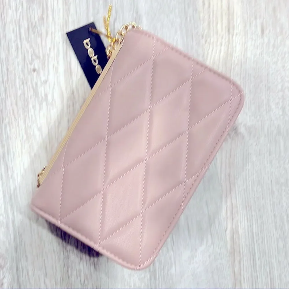 Bebe Women's Abigail Logo Top Crossbody NWT - Picture 6 of 7